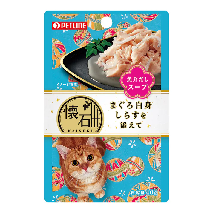 懐石レトルト まぐろ白身 しらすを添えて 魚介だしスープ 40g(販売終了)