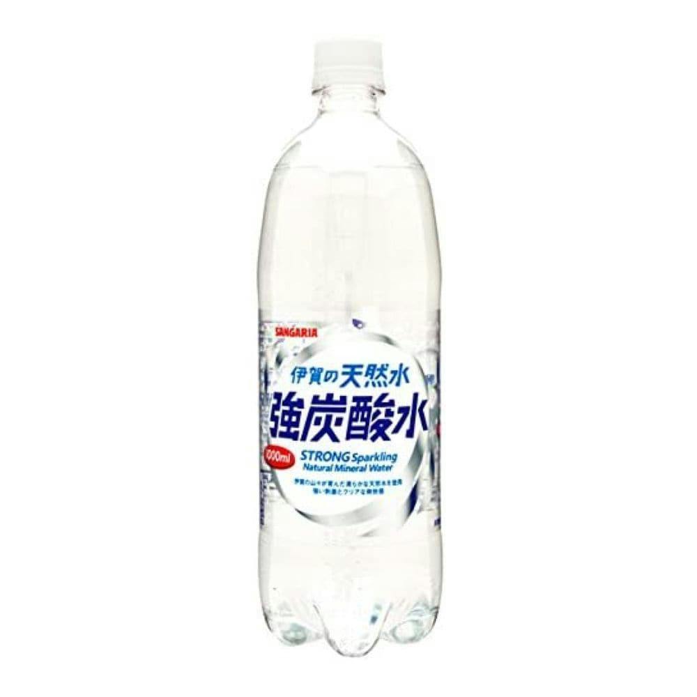 ケース販売 サンガリア 伊賀の天然水 強炭酸水 1l 12本 飲料 水 お茶 ホームセンター通販 カインズ