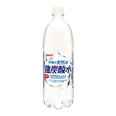【ケース販売】サンガリア 伊賀の天然水 強炭酸水 1L×12本