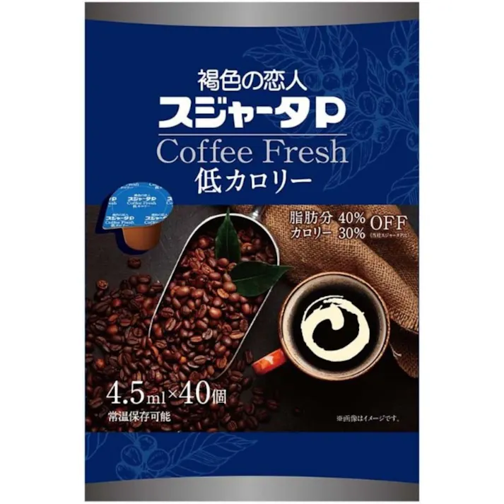 スジャータめいらく スジャータP 低カロリー 4.5ml×40個