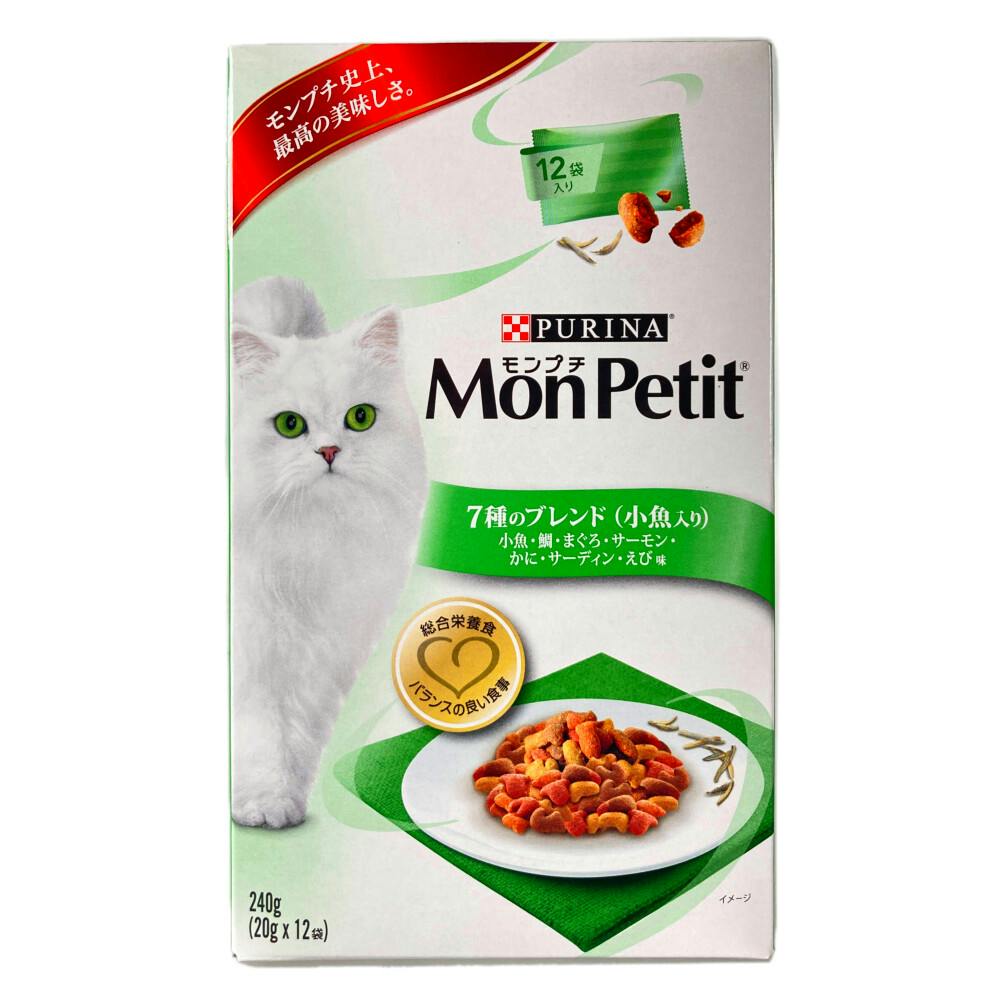 モンプチボックス 7種のブレンド 小魚入り 240g(20g×12)(販売終了
