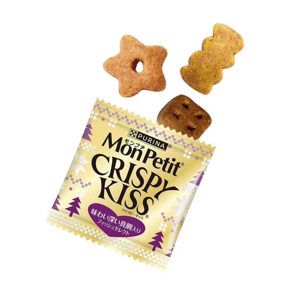 ピュリナ モンプチ クリスピーキッス 期間限定 真鯛入り