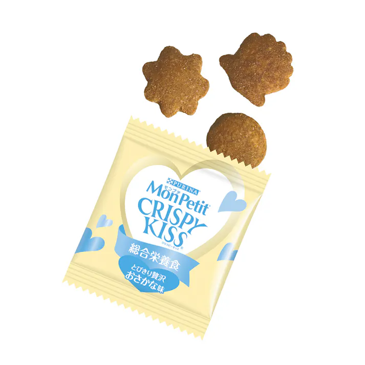 ピュリナ モンプチ クリスピーキッス 総合栄養食 贅沢シリーズ 6g×21袋 126g