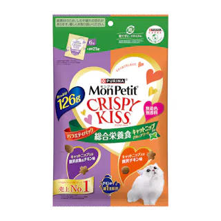 クリスピー 総合栄養食 キャットニップ 2種アソート 6g×24袋