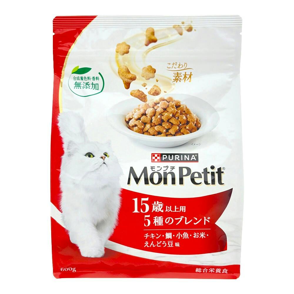 モンプチバッグ 15歳以上用 5種のブレンド | キャットフード 通販