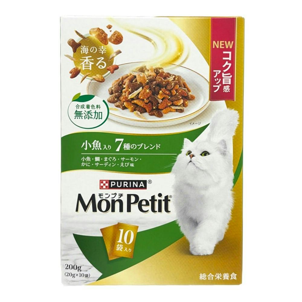 モンプチボックス 小魚入り7種のブレンド | キャットフード 通販