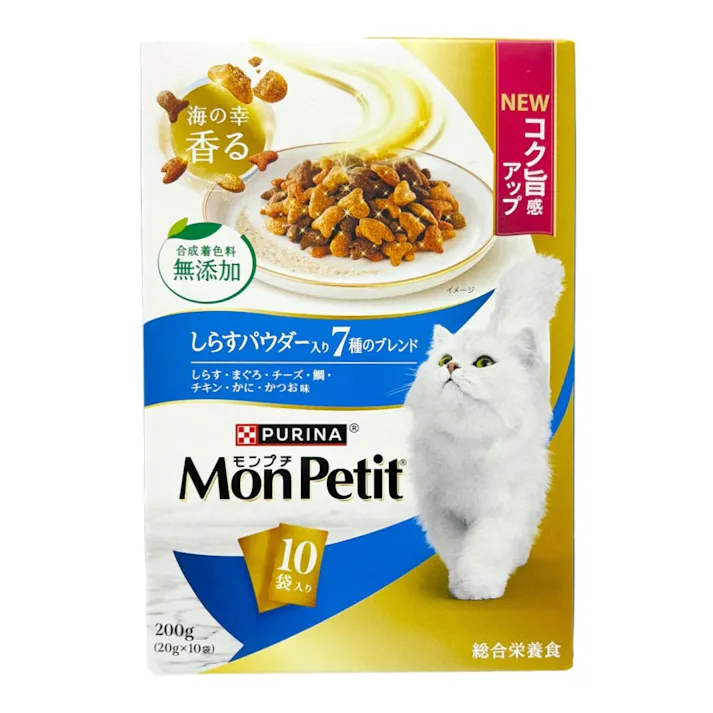 モンプチボックス しらすパウダー入り7種ブレンド
