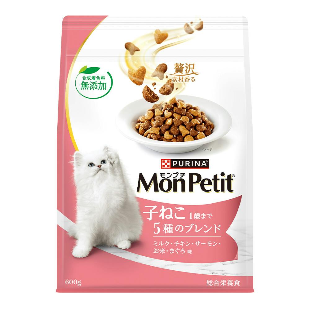 モンプチバッグ 子ねこ5種のブレンド 猫用ドライフード モンプチバッグ 子ねこ5種のブレンド 猫用ドライフード