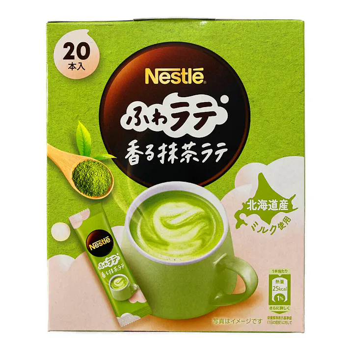 ネスレ ふわラテ 香るまろやか抹茶ラテ 20本