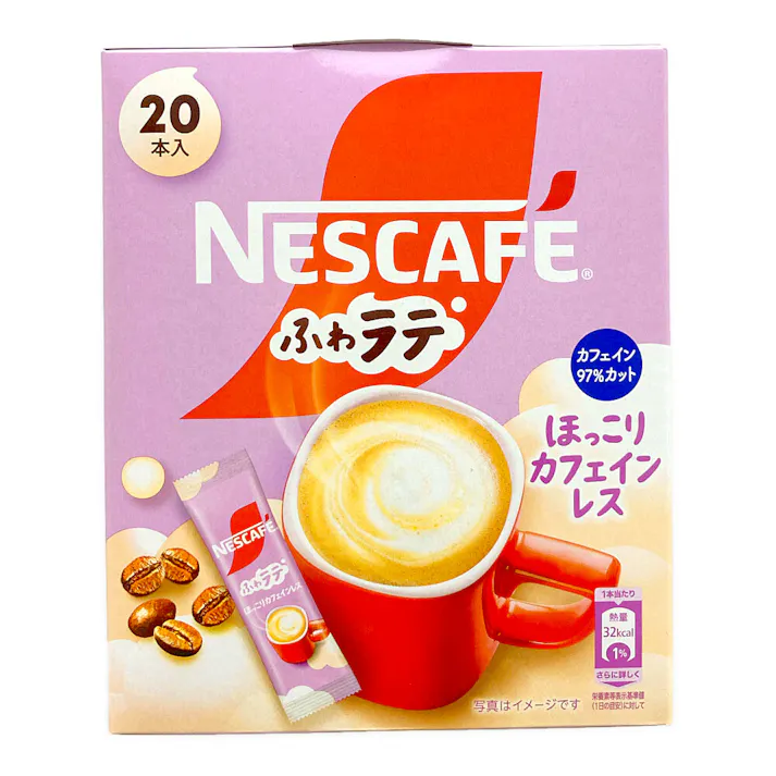 ネスレふわラテほっこりカフェインレス20本入