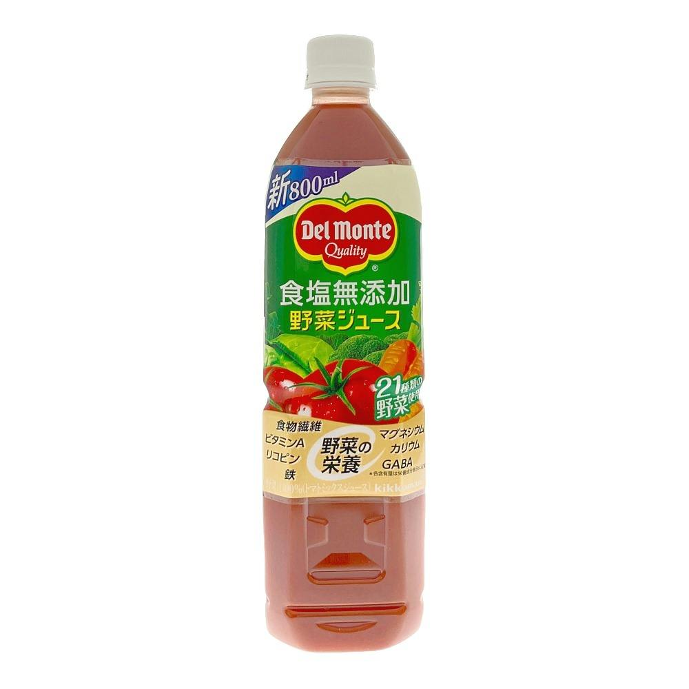 デルモンテ 食塩 無 添加 野菜 安い ジュース 900g 12 本