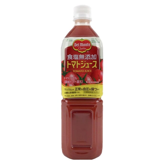 【ケース販売】デルモンテ 食塩無添加トマトジュース 900g×12本