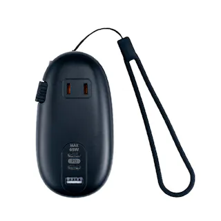 モバイルUSB-ACタップ PD対応 65W ブラック JYU-ACU012BK