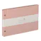 ナカバヤシ ハルマー 外ビス式アルバム A5 プラコート台紙(クラフト) ピンク