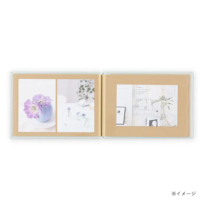 ナカバヤシ ハルマー 外ビス式アルバム A5 プラコート台紙(クラフト) ピンク