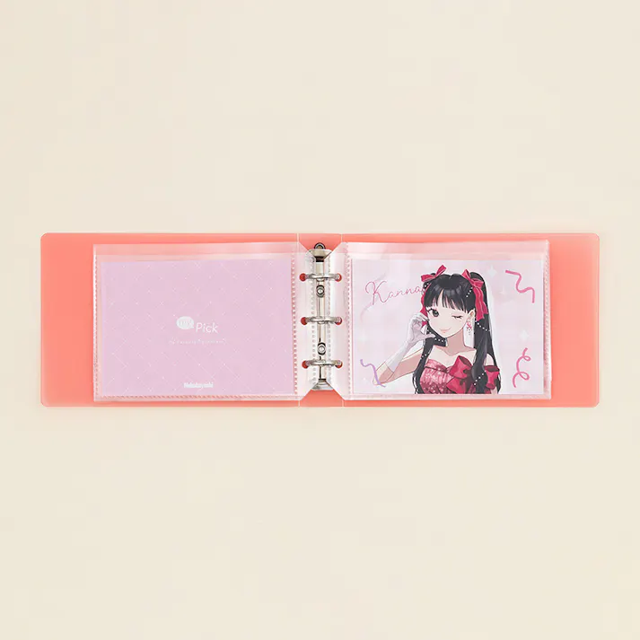 my Pick マイピック フォトバインダー L判 レッド