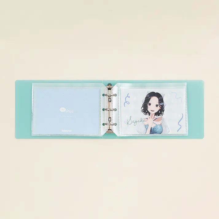 my Pick マイピック フォトバインダー L判 ブルー