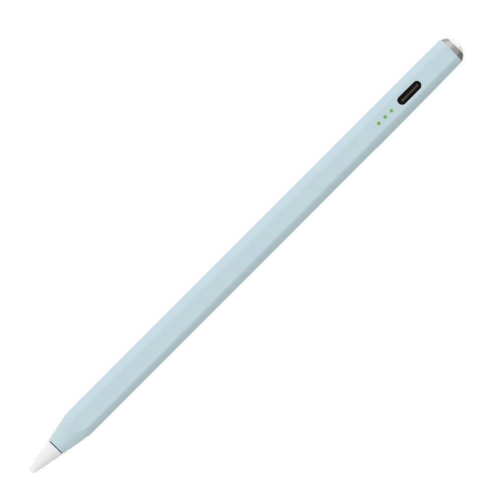 ナカバヤシ iPad専用充電式タッチペン グレイッシュブルー TPEN-001BL 