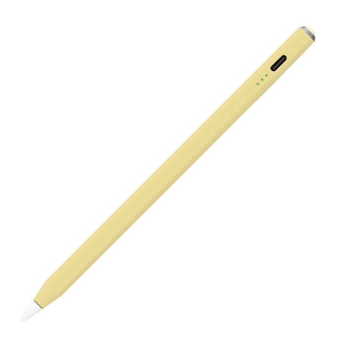 ナカバヤシ iPad専用充電式タッチペン ライトイエロー TPEN-001Y