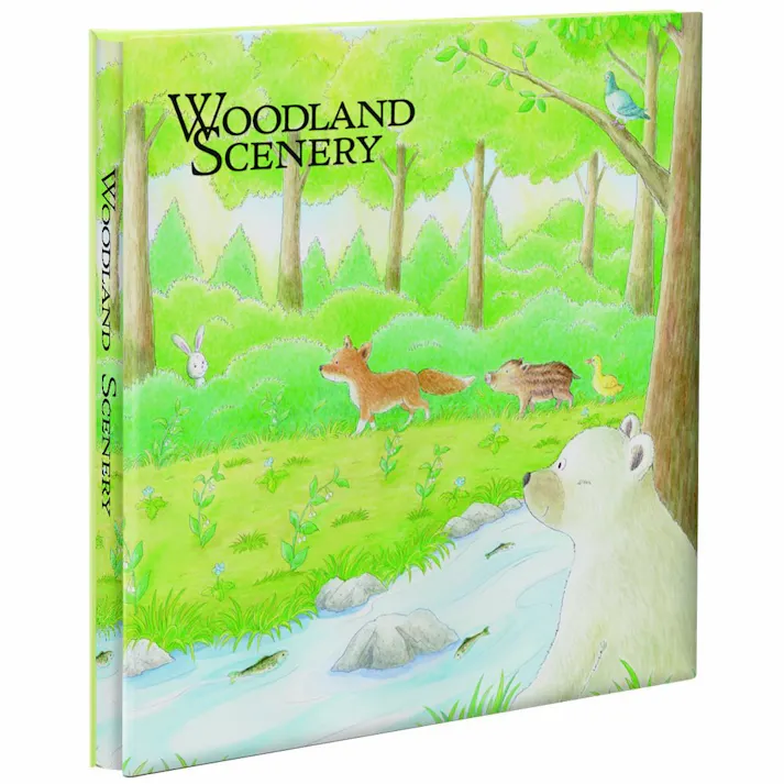 ウッドランドシーナリー フエルアルバム L 25枚 フリー台紙(白)