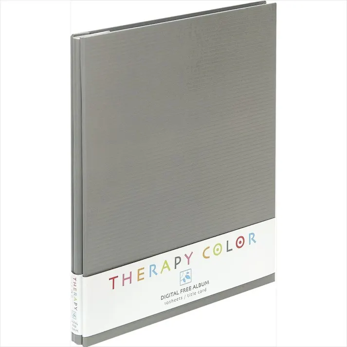 フリーアルバム セラピーカラー A4 グリーン