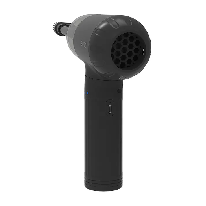 電動エアダスター クリーナー付き 充電式2000 DAD-201BK