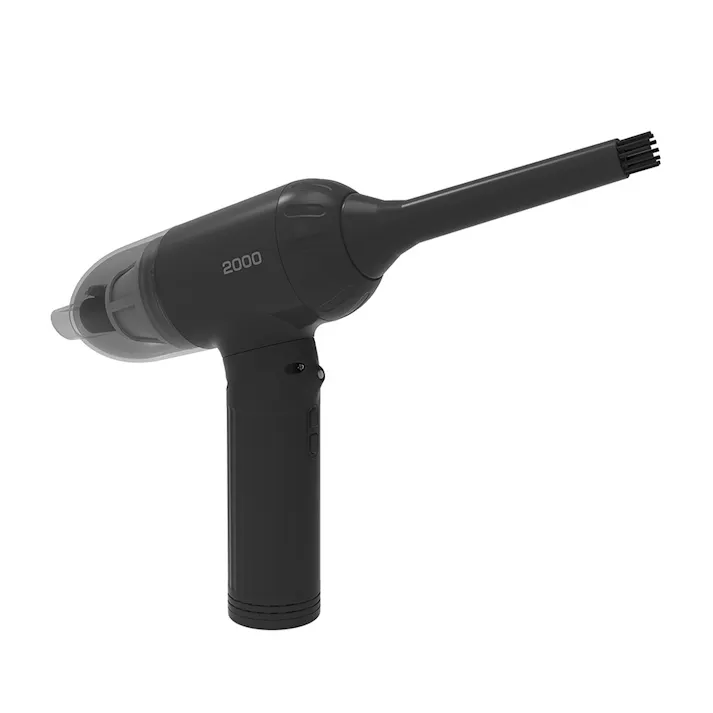 電動エアダスター クリーナー付き 充電式2000 DAD-201BK