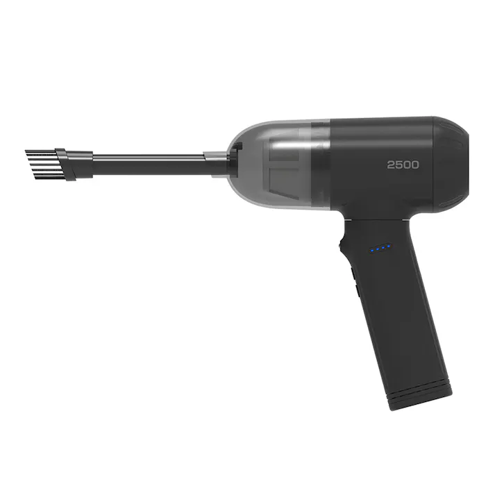 電動エアダスター クリーナー付き 充電式2500 DAD-202BK