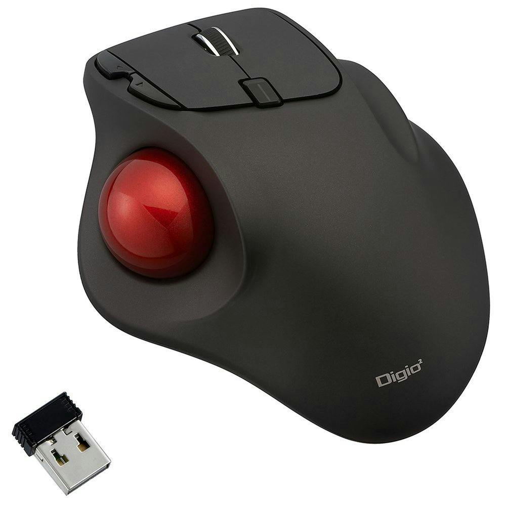 無線 5ボタントラックラックボールマウス ブラック OA機器・マウス・テンキー 無線 5ボタントラックラックボールマウス ブラック OA機器・マウス・テンキー