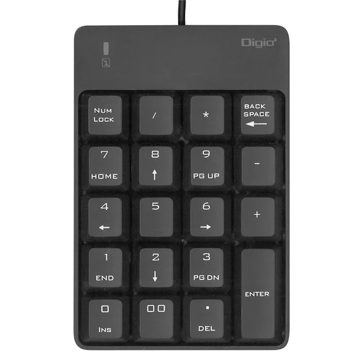 シンプルUSBテンキーボード ブラック