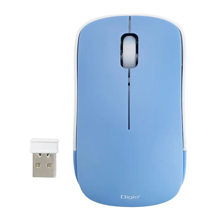 学童向けマウス 無線3ボタン ブルートゥース ブルー