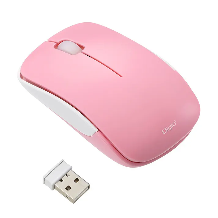 学童向けマウス 無線3ボタン ブルートゥース ピンク