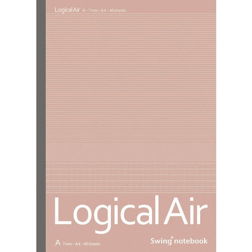 ナカバヤシ ロジカル・エアーノート A罫/A4/40枚 NO-A409A ノート ナカバヤシ ロジカル・エアーノート A罫/A4/40枚 NO-A409A ノート