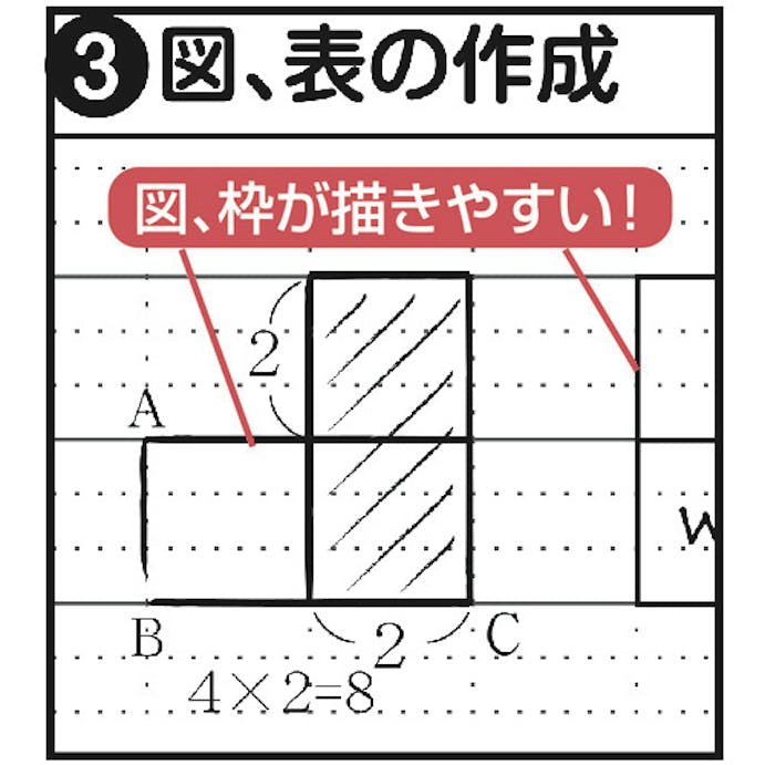 【CAINZ-DASH】ナカバヤシ ロジカル・エアーノート　Ａ罫／Ａ４／４０枚 NO-A409A【別送品】