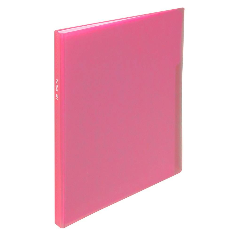 ポイ・ブック 20ポケット 40スペース ピンク