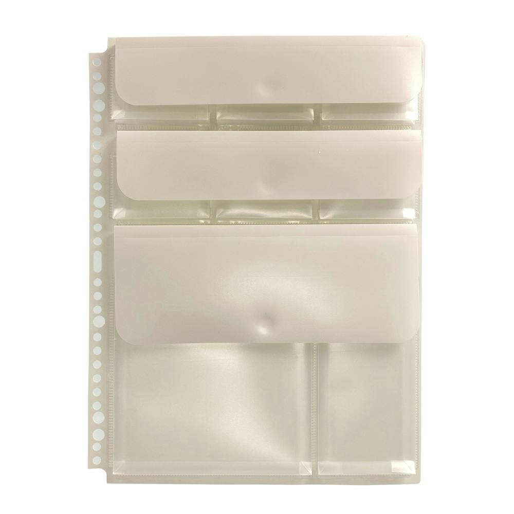 ナカバヤシ くらしのファイルA4 アクセサリーポケット | 文房具・事務