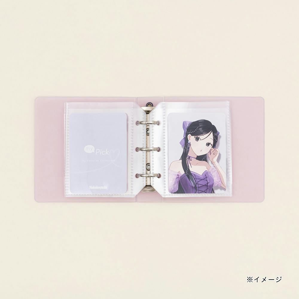my Pick マイピック トレカバインダー ミニ バイオレット MP-CNM