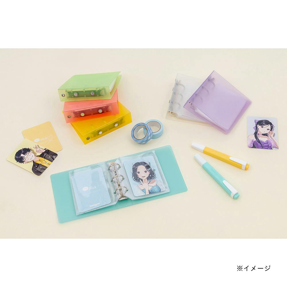 my Pick マイピック トレカバインダー ミニ バイオレット MP-CNM