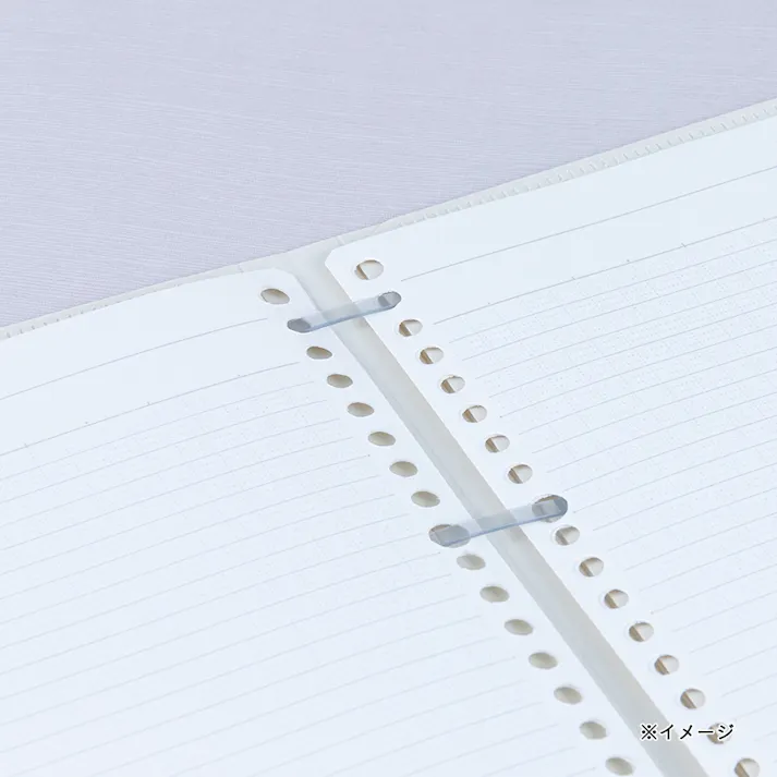 フラリーフ ロジカル・フラットバインダーノート B5 ミルキーホワイト