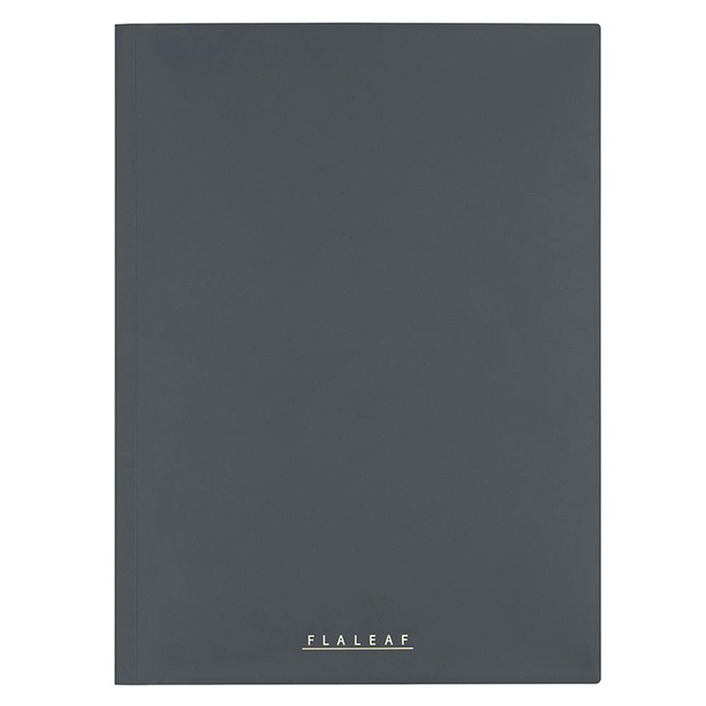 フラリーフ ロジカル・フラットバインダーノート B5 スモーキーブラック