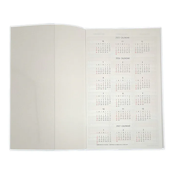 ノートダイアリー2026 A5スリム うま1