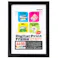 デジタルプリントフレーム A4 BK