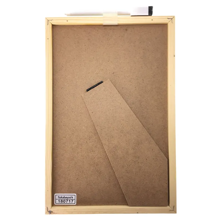 ウッドホワイトボード・ミニ Lサイズ ナチュラル木目 002