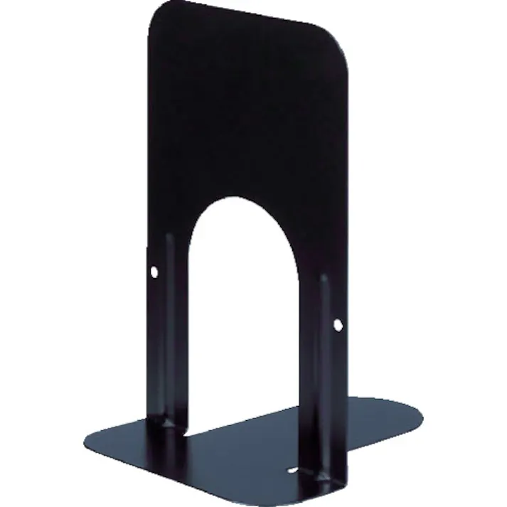 【CAINZ-DASH】ナカバヤシ ブックエンドTタイプ Mサイズ マットブラック BE-T202-MD【別送品】