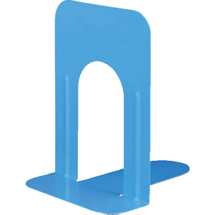 【CAINZ-DASH】ナカバヤシ ブックエンドTタイプ Lサイズ マットブルー BE-T302-MB【別送品】