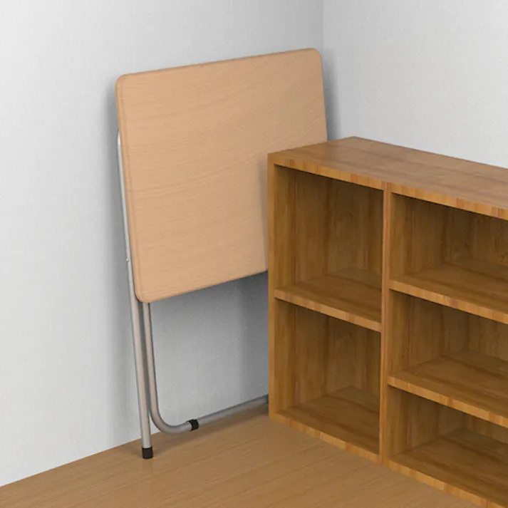 【CAINZ-DASH】ナカバヤシ 折りたたみデスク NFD-6050-CNM【別送品】