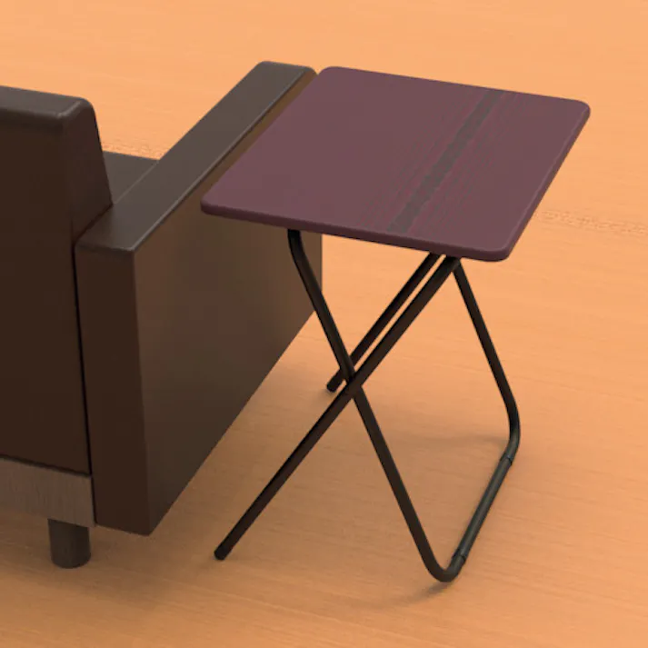 【CAINZ-DASH】ナカバヤシ 折りたたみデスク NFD-6050-DM【別送品】