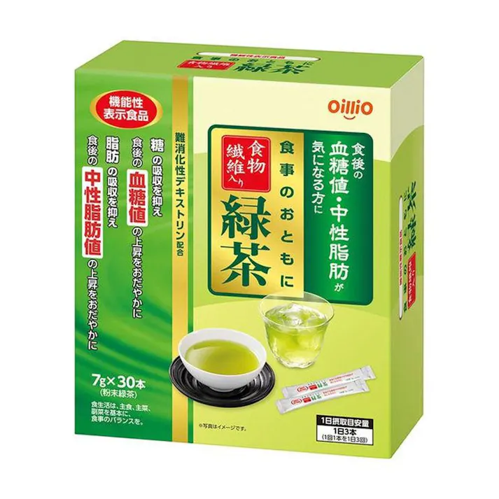 日清オイリオグループ 食事のおともに食物繊維入り緑茶 30本