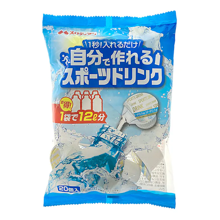 メロディアン 自分で作れるスポーツドリンク 20個入