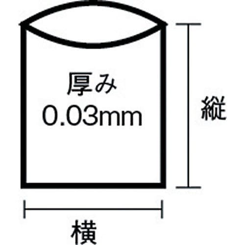 日本サニパック N-4445L白半透明 10枚 N-44-HCL 1袋(10枚入)